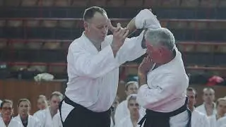 Ukázky aikido na semináři - říjen´18