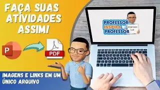 ✅ Crie Atividades Interativas  no POWER POINT e compartilhe como PDF CLICÁVEL .