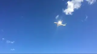Airplane near Osaka Itami Airport