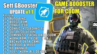 GAME BOOSTER FOR COD MOBILE || FIX LAG COD MOBILE