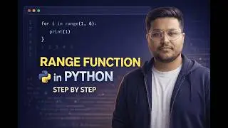 Range Function in python || range function