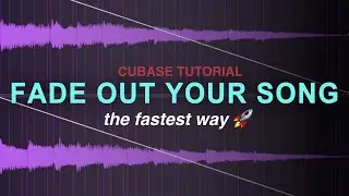 Fade Out your song (in 2 steps) (Cubase)