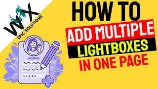 Add Multiple Lightboxes / Pop-Ups In one page Wix websites