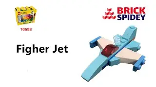 How to make a Lego Fighter Jet 전통기 using Lego Classic 10698 #fighterjet #전통기 #레고 #legoclassic10698