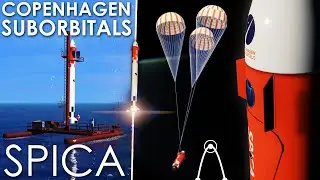 Copenhagen Suborbitals Spica mission - Animation