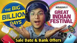 Sale & Bank Offers, Flipkart Big Billion Days Sale 2023 | Amazon Great Indian Festival Sale 2023 ⚡️🔥