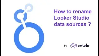 How to rename a data source in Looker Studio?