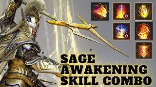 Sage Awakening Skill Combo | Part 1 | BDO