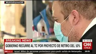 Piñera recurre al Tribunal constitucional para impedir segundo retiro del 10% de las AFPs