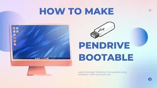 How to Create a Bootable USB Drive for Windows Installation #bootablependrive #howtotech