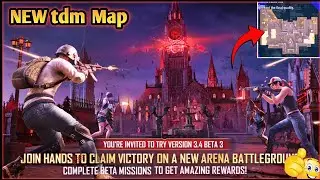 New TDM Map😱 Crimson Castle TDM IN BGMI😍 |