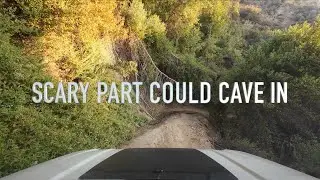 Scary Trail Ride To The Dam Caved In Spots   4K