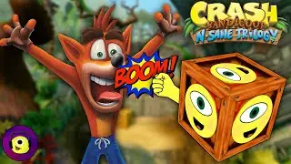 КРЭШ БАНДИКУТ И 28 УДАРОВ ЯЩИКОМ! - Crash Bandicoot N Sane Trilogy - Прохождение