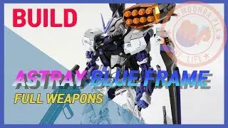 [건프라,프라모델] MG 아스트레이 블루프레임 풀 웨폰 조립영상/ ASTRAY BLUE FRAME FULL WEAPONS SPEED BUILD