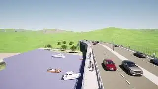 Bridge Design Over River