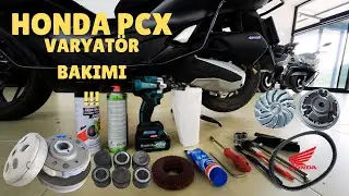 HONDA PCX VARIATOR MAINTENANCE!!!