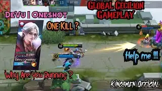 Outstanding Cecilion Gameplay| DeVu|Oneshot One Kill ?|Mobile Legends : Bang Bang| Kingsmen Official
