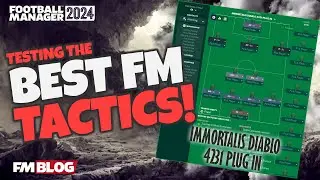 Testing the Best FM24 Tactics - Immortalis Diablo 4231 Plug in | Football Manager 2024