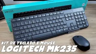 REVIEW: LOGITECH MK235 TECLADO e MOUSE SEM FIO - Teste em PC, Telefone, Tablet e Iphone