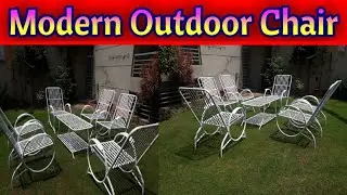 How To Make Modern Outdoor Chair | Modern Outdoor Furniture Design | Garden Chair