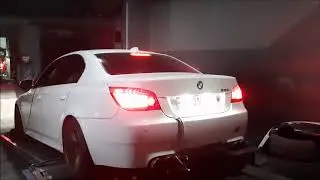 BMW E60 535i mhd stage 2 + dyno Run