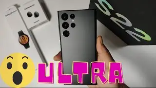 Unboxing Samsung Galaxy S22 ULTRA | Indian Retail Unit 🔥🔥🔥🔥