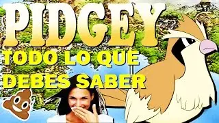 PIDGEY TODO LO QUE DEBES SABER DE PIDGEY EN UN VIDEO/ Pokedexeando: Su nombre es una *&^%!