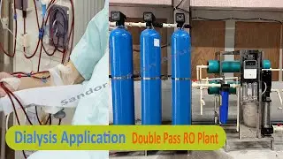 RO Plant for Dialysis application | Dialysis ro plant | Double pass RO Plant |Dual RO Plant