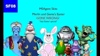 MSAgent Skits - Merlin and Genie's Easter Gone Wrong!