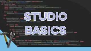 Studio Basics | Roblox Studio Scripting Series