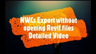 Auto Navis export without opening Revit files || BIM Guru