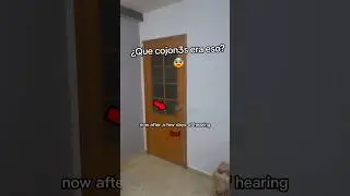 Something went inside his house.. 
