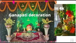 Ganapati decoration.