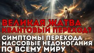 СИМПТОМЫ КВАНТОВОГО ПЕРЕХОДА, ТРАНСМУТАЦИИ И ВОЗНЕСЕНИЯ