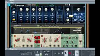 Reason 12 Combinator: Multi Tap Delay