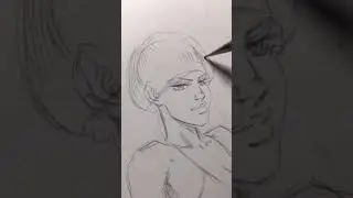 How to Draw Hair Bowl Cut #drawing