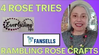 Rose Tries Everlasting Tips "Bendy" Tip & 3 Terrific DPs from Fansells (#747, #748 & #750)