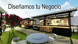 CABAÑAS MODERNAS DE CAMPO COMERCIALES Y EVENTOS EN PATIO DE COMIDA ✅TU CASA. MODERN COUNTRY PREMISES