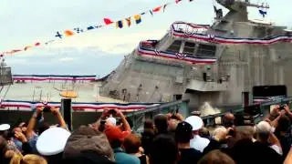 LCS9(Little Rock) Ship Launch