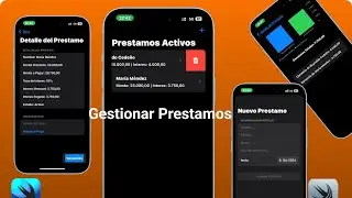 SwiftUI & SwiftData: App que calcule y gestione el estado de “Préstamos “ con sus intereses (%). #3