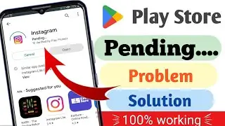 Play store can't download app| Play store pending problem