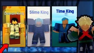WHERE TO FIND DEMON KING, SLIME KING AND TIME KING in ANIME FIGHTING SIMULATOR