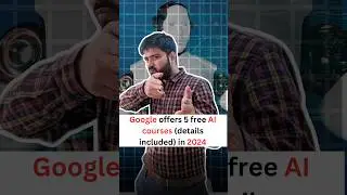 Google offers 5 free AI courses (details included) in 2024. #GoogleAI #GoogleCloud #TensorFlow
