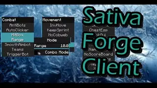 Sativa - Forge Client | One of the Best Invis-Clients/Hacks [1.7-1.8]