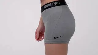 Grey Nike Pro Shorts - Try On 🤩