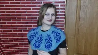 Азиатский росток спицами. Два способа вязания и схема. Вяжем спицами.