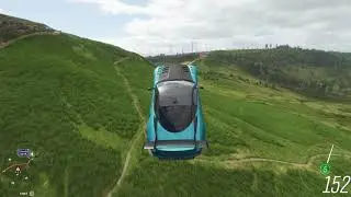 Forza Horizon 4 - Jumping over the Great Ridge