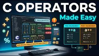 Operators in C Programming | Arithmetic, Relational, Logical & Assignment | C Programming Episode 6