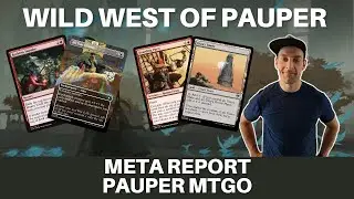 MTGO Meta Report Tuesdays! Pauper meta is a Wild West right now!