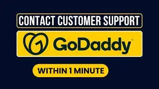 How To Contact Godaddy Support 2024 | Godaddy Support | Godaddy Live Chat